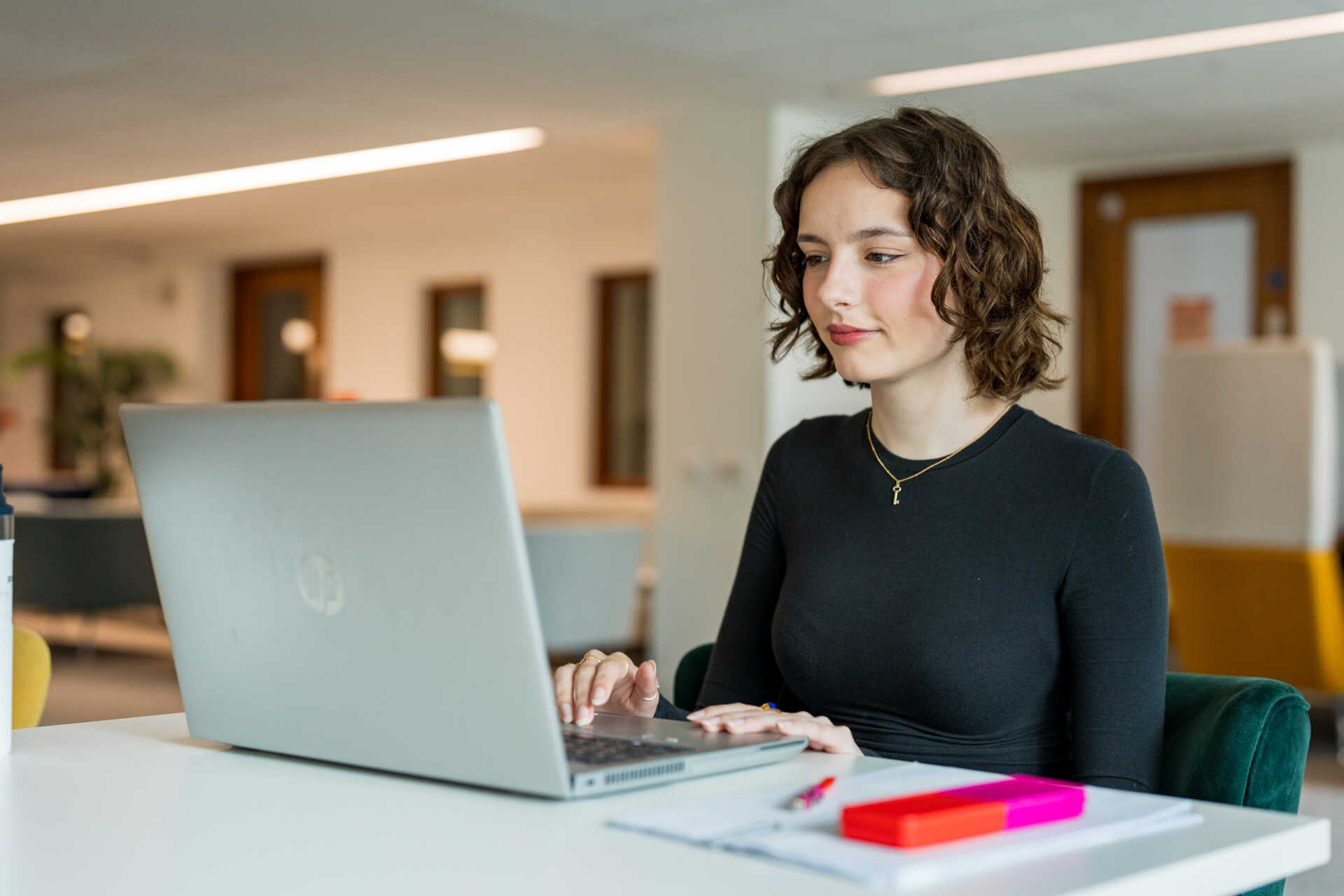 Learner focused on study and work